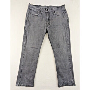 Levi's style 514 sz 36/29 Jeans gray straight leg stretchy men 0597